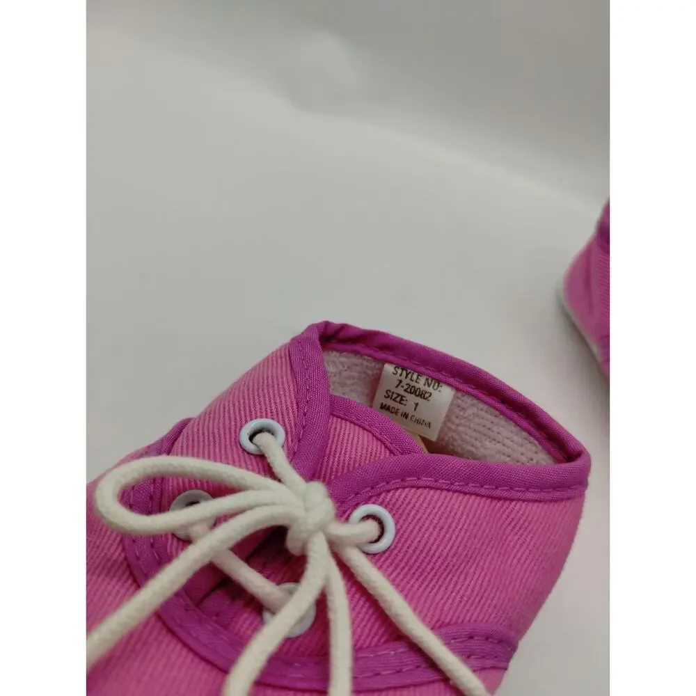 Trimfoot Teenie Tennies Baby Shoes - Size 1 - 6 Wks-3 Mos - 4